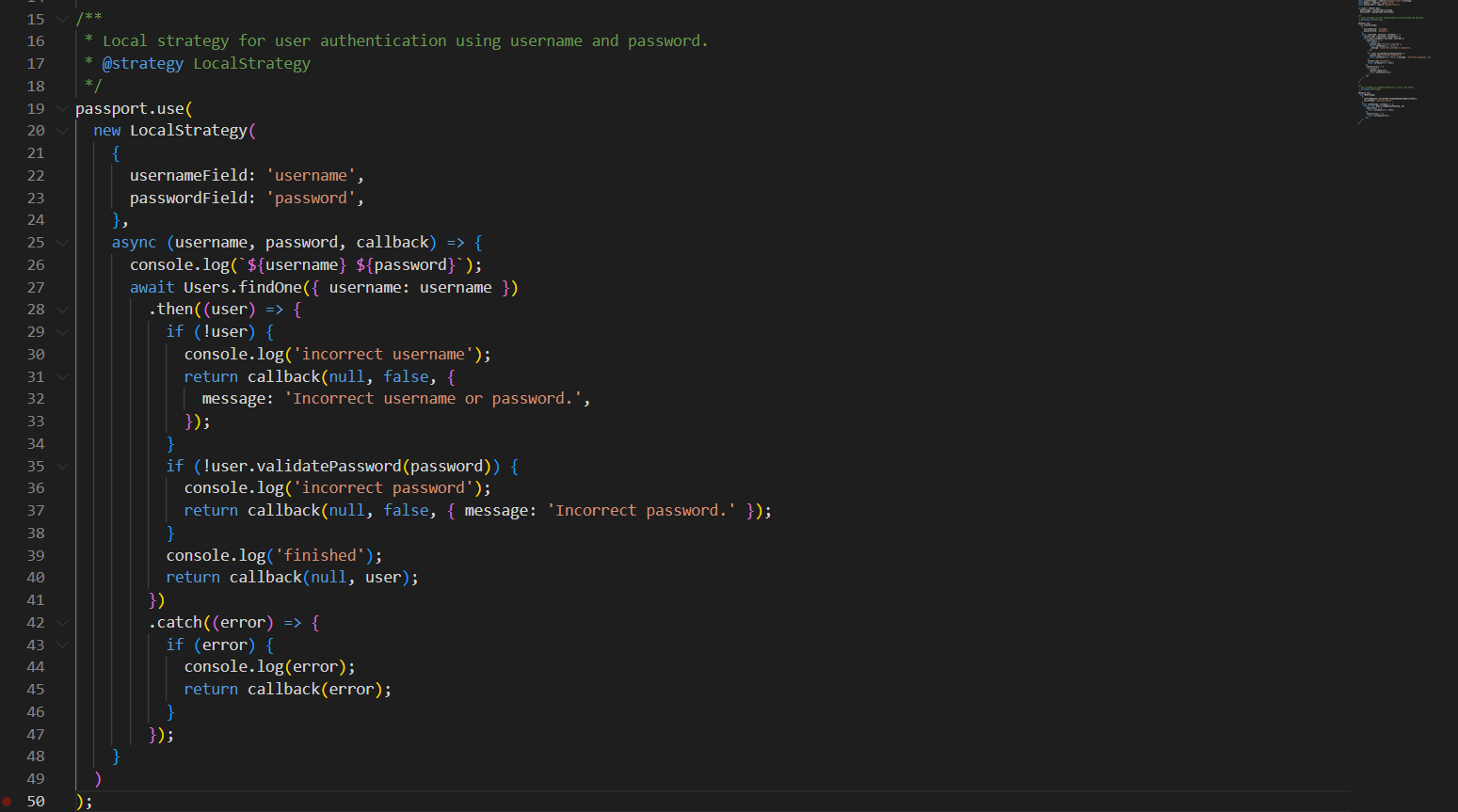 Screenshot of Movie Api